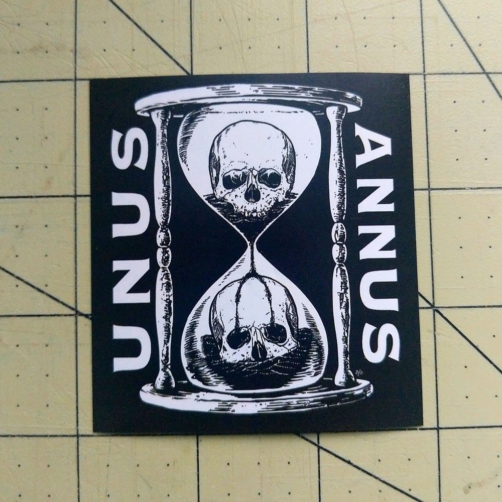 Authentic Unus Annus Sticker
